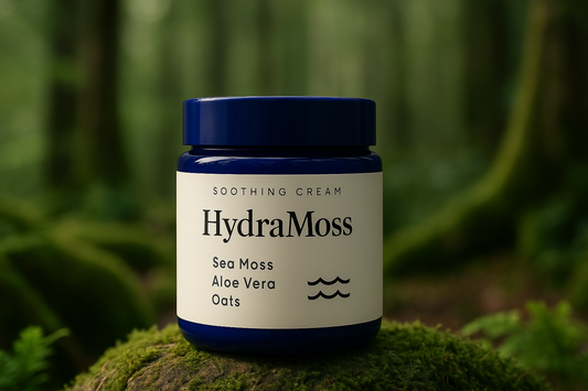 HydraMoss Soothing Cream | Sea Moss + Oats for Natural Eczema Relief