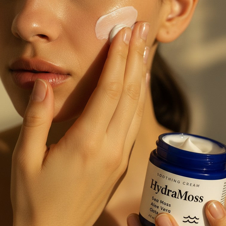 HydraMoss™ Soothing Cream | Sea Moss + Aloe & Oats for Natural Eczema Relief